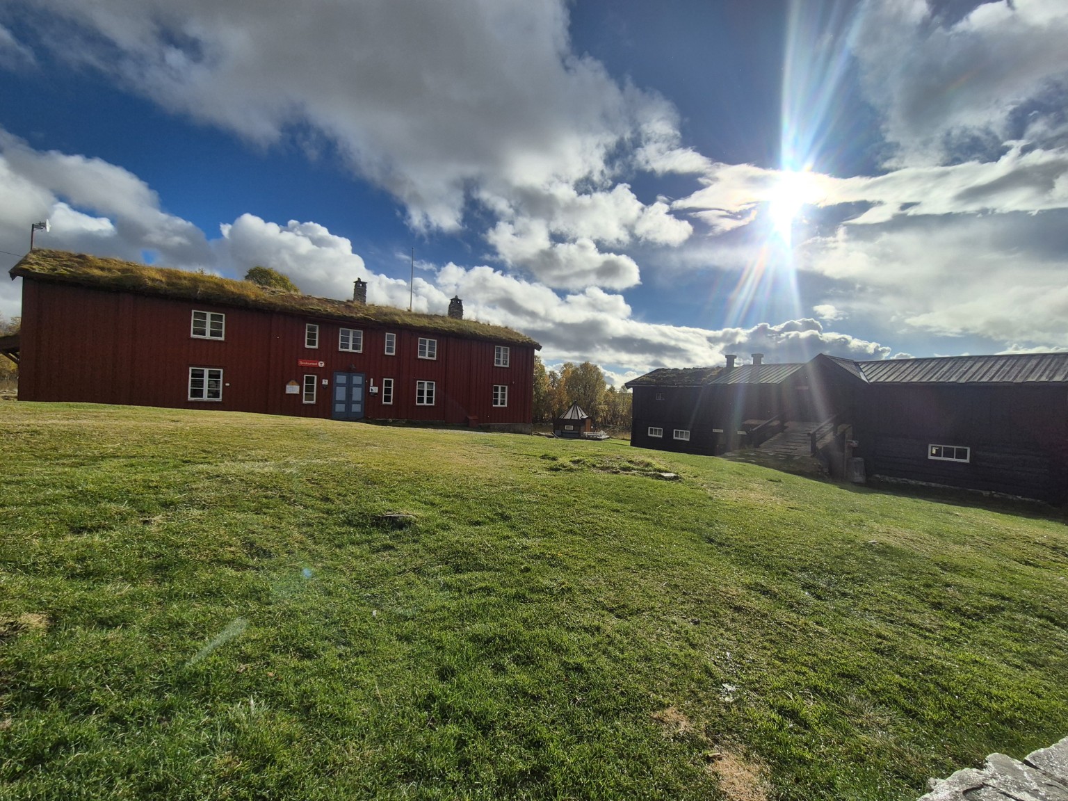 Svukuriset hut in Femundsmarka, photographed on my trip.